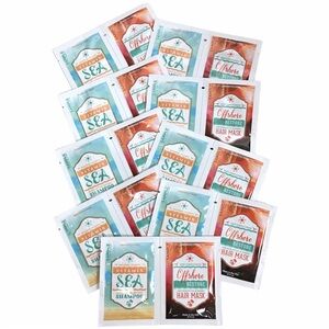 PERFECTLY POSH Vitamin Sea Salt Shampoo Offshore Restore Hair Mask Sample Packs